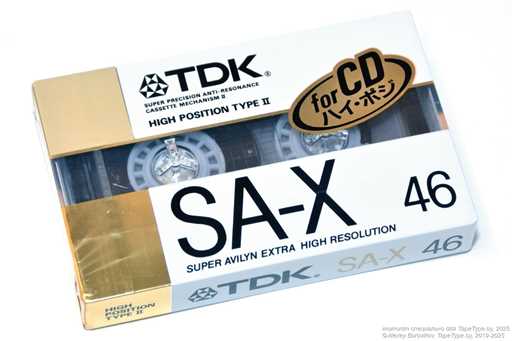 1987 TDK SA-X 46