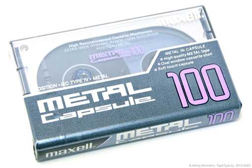 1990 Maxell METAL Capsule 100