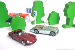 1956 Aston Martin DB3S & 1953 Austin Healey 3000 от MATCHBOX